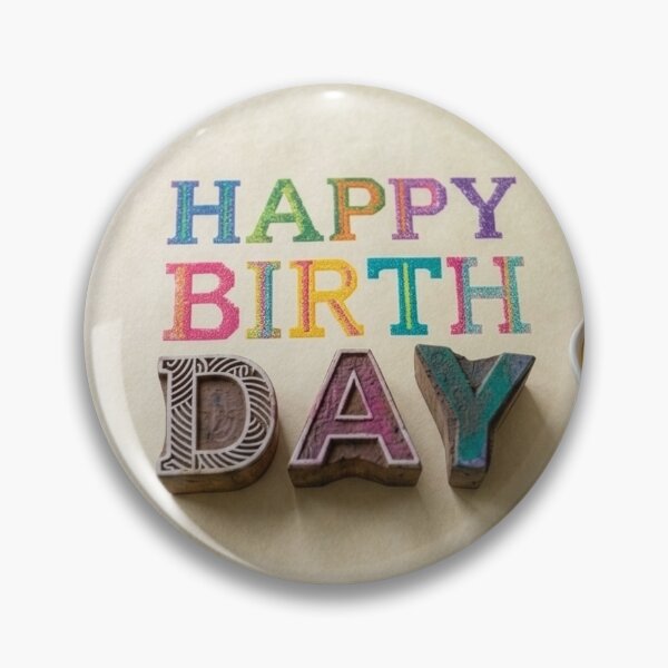 Item preview, MisReadCards Happy Birthday Crafter (block print) designed and sold by misreadcards.