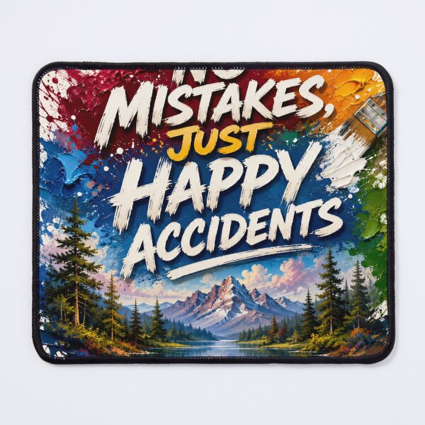 Item preview, No Mistakes Just Happy Accidents Landscape designed and sold by JazImpressions.