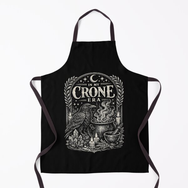 Item preview, in My Crone Era Witchy Raven Cauldron Goth Witch designed and sold by BHMARTS.