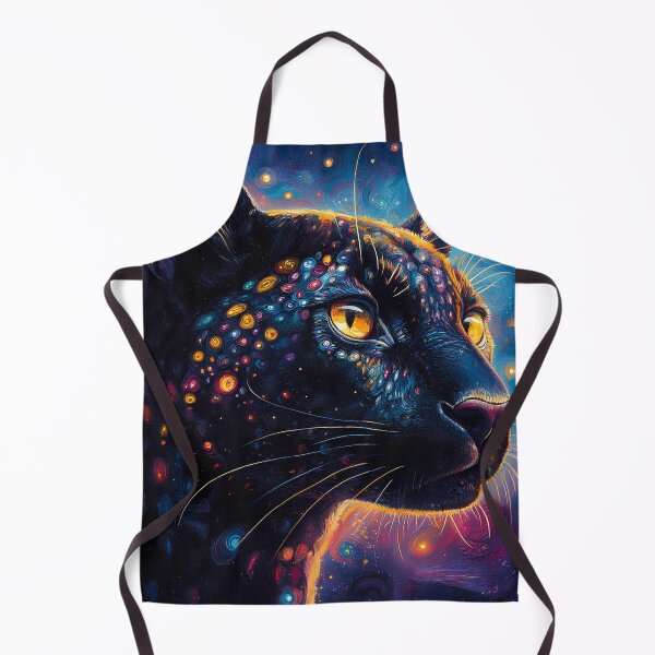 Item preview, Mysterious, mystical, psychedelic black jaguar designed and sold by dcrc.
