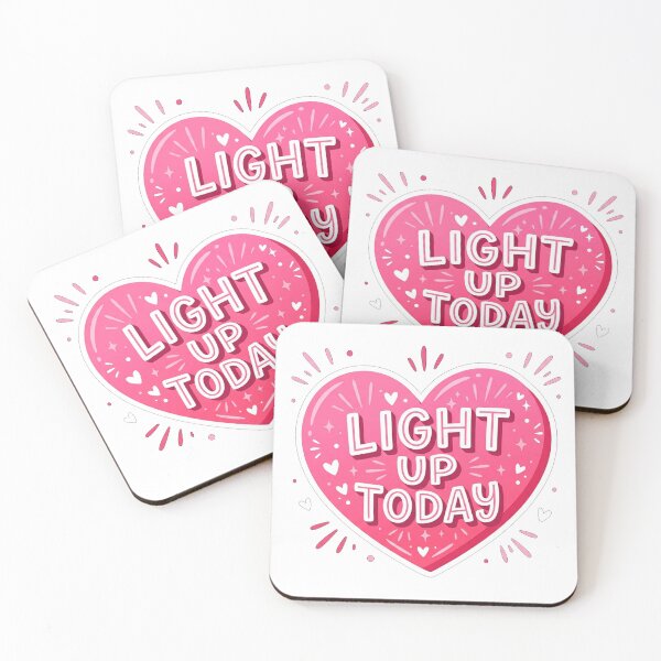 Item preview, Light Up Today Pink Heart designed and sold by Owcomm.