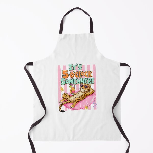 Item preview, Cheetah Chill on Pool Float - It's 5 O'clock Somewhere designed and sold by Polarisofficial.
