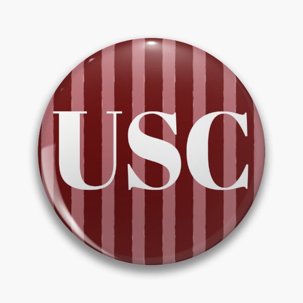 Item preview, USC Striped Pin designed and sold by haydennanderson.