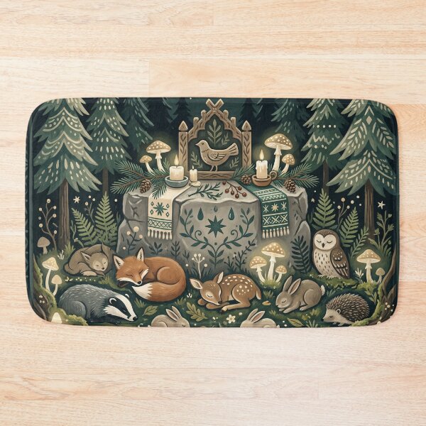 Item preview,  Moonlit Forest Altar designed and sold by ASTRAL ART LAB.