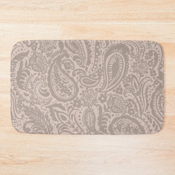 Item preview, Paisley pattern in grey designed and sold by bokasin.
