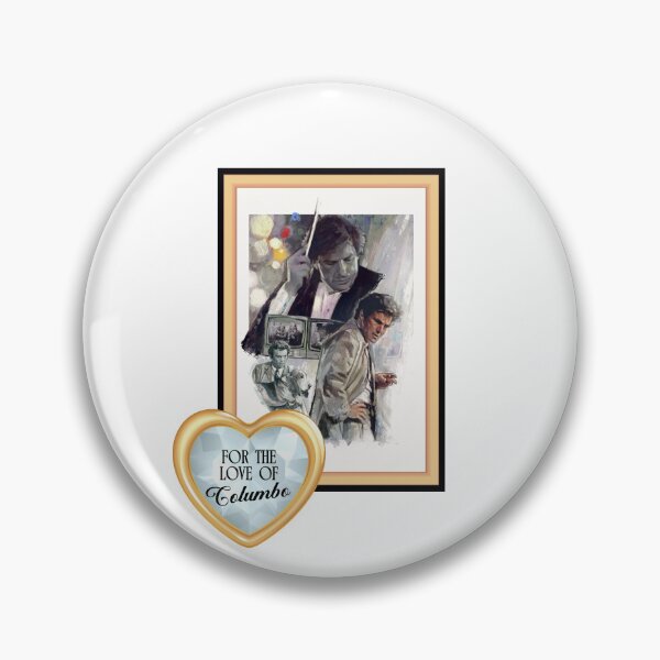 Item preview, For the Love of Columbo (on White) designed and sold by PawsitiveMum3.