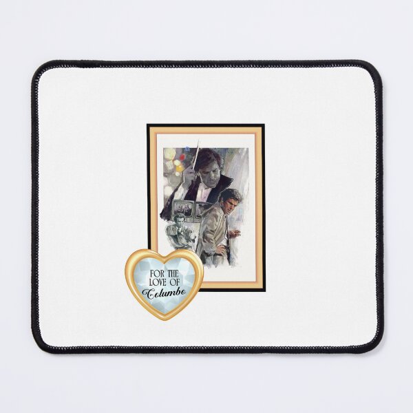 Item preview, For the Love of Columbo (on White) designed and sold by PawsitiveMum3.