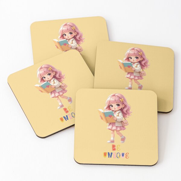 Item preview, Cute Fashion Doll Reading Book – Be Unique Illustration designed and sold by daila70.