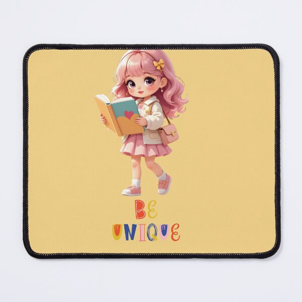 Item preview, Cute Fashion Doll Reading Book – Be Unique Illustration designed and sold by daila70.