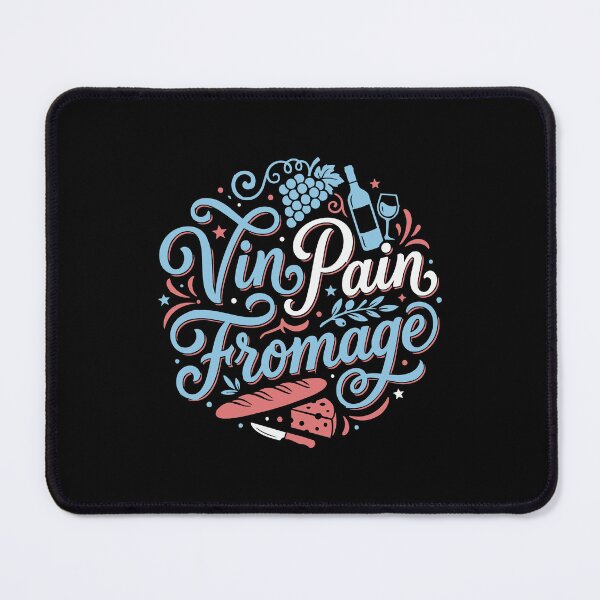 Item preview, Vin Pain Fromage French Culture Francophile designed and sold by AntiqueImages.