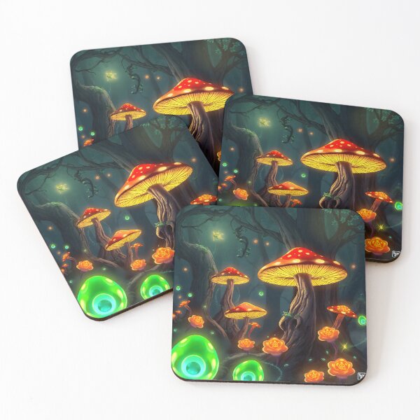 Item preview, Mushroom fairy land designed and sold by CooksCreators.