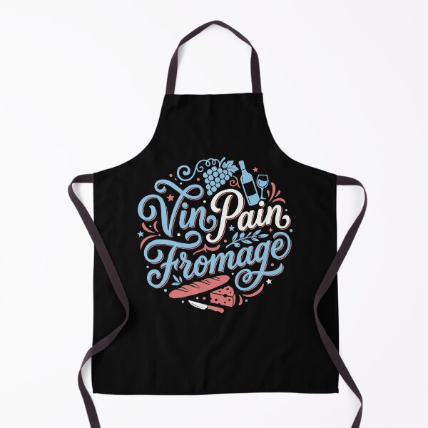 Item preview, Vin Pain Fromage French Culture Francophile designed and sold by AntiqueImages.