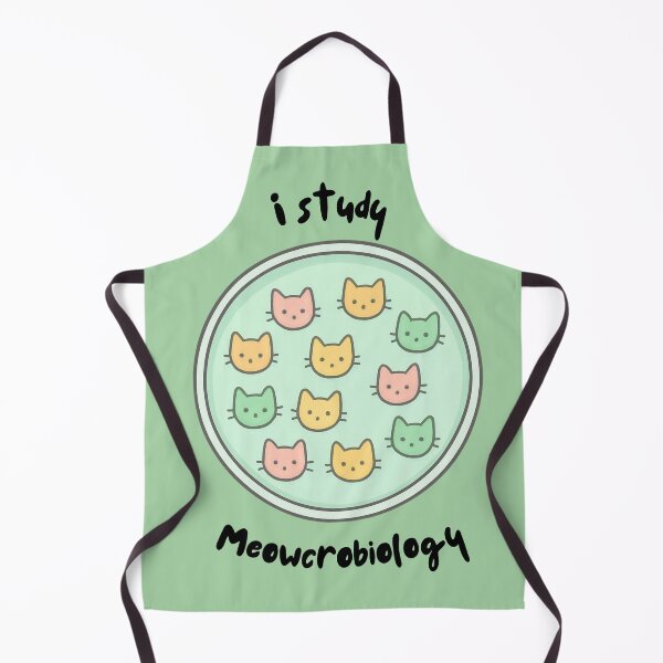 Item preview, I study meowcrobiology, cat themed design, microbiology, microbiologist designed and sold by Girly-Universe.