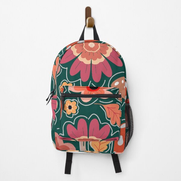 Item preview, Whimsical Floral Mushroom Seamless Pattern designed and sold by THE RILONA.