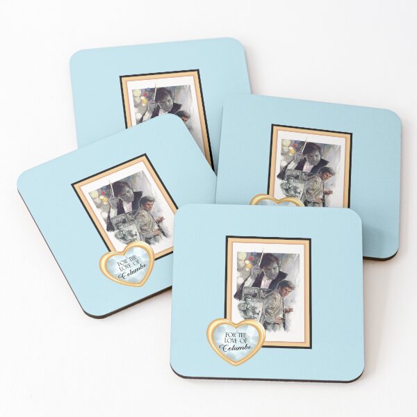 Item preview, For the Love of Columbo (on Lt. Blue) designed and sold by PawsitiveMum3.