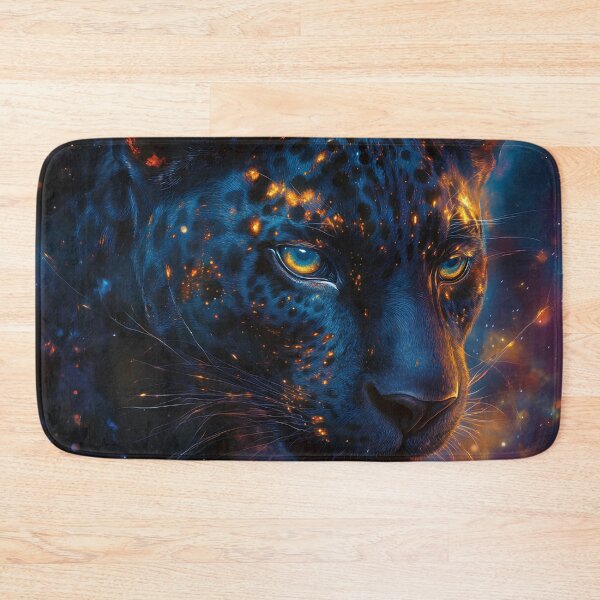Item preview, Mysterious, mystical, psychedelic black jaguar designed and sold by dcrc.