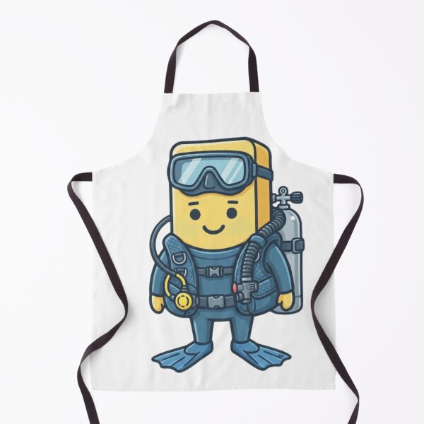 Item preview, Captain Butter | Aquanaut — Cute Underwater Food Character Kids Art | Conditioned For Kindness designed and sold by monolithstudio.