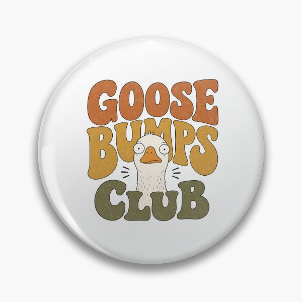 Item preview, Goose Bumps Club | Funny Goose Meme Design | Autumn humor artwork designed and sold by Fernhaven.
