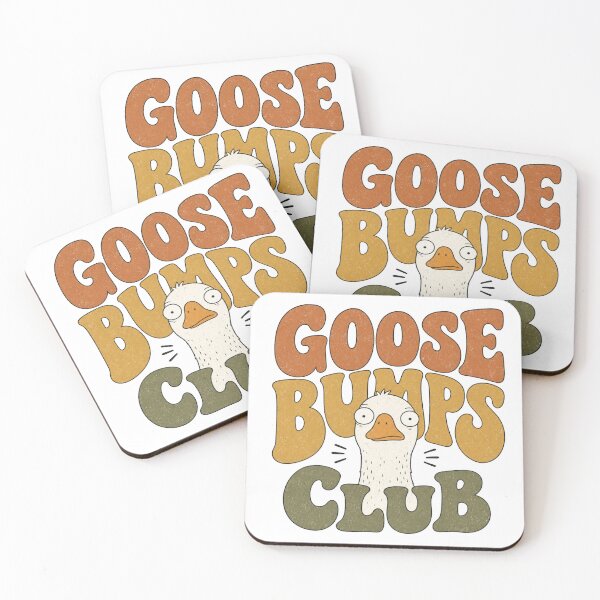 Item preview, Goose Bumps Club | Funny Goose Meme Design | Autumn humor artwork designed and sold by Fernhaven.
