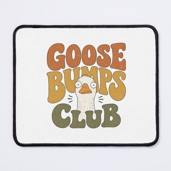 Item preview, Goose Bumps Club | Funny Goose Meme Design | Autumn humor artwork designed and sold by Fernhaven.