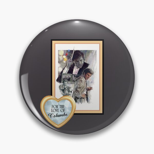 Item preview, For the Love of Columbo (on Gray) designed and sold by PawsitiveMum3.