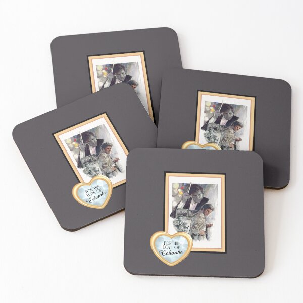 Item preview, For the Love of Columbo (on Gray) designed and sold by PawsitiveMum3.