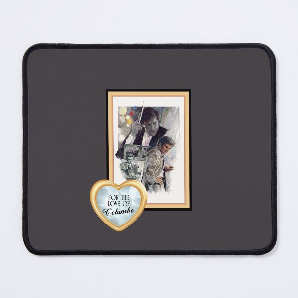 Item preview, For the Love of Columbo (on Gray) designed and sold by PawsitiveMum3.