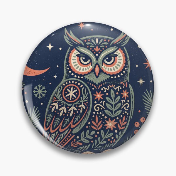Artikelvorschau, Moonlit Pine Owl entworfen und verkauft von ASTRAL ART LAB.