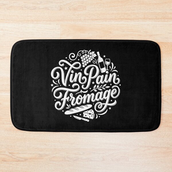 Item preview, Vin Pain Fromage French Wine Bread Cheese Lover designed and sold by AntiqueImages.