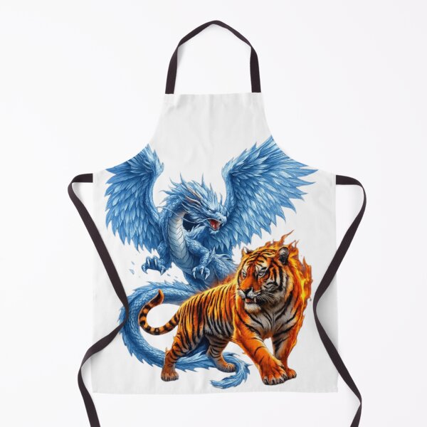 Item preview, Yin Yang Ice Dragon and Fire Tiger T-Shirt. designed and sold by IMOBILYARI.