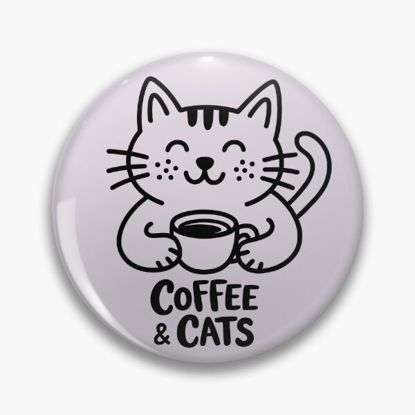 Item preview, Cute Character Cat & Coffee - Hand-Drawn Aesthetic Shirt designed and sold by ArthousePromos.