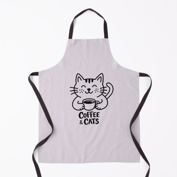 Item preview, Cute Character Cat & Coffee - Hand-Drawn Aesthetic Shirt designed and sold by ArthousePromos.