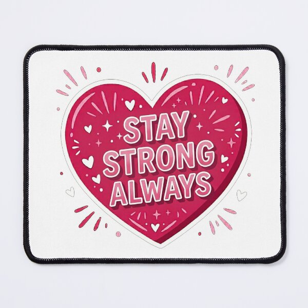 Item preview, Stay Strong Always Heart Motivation designed and sold by Owcomm.