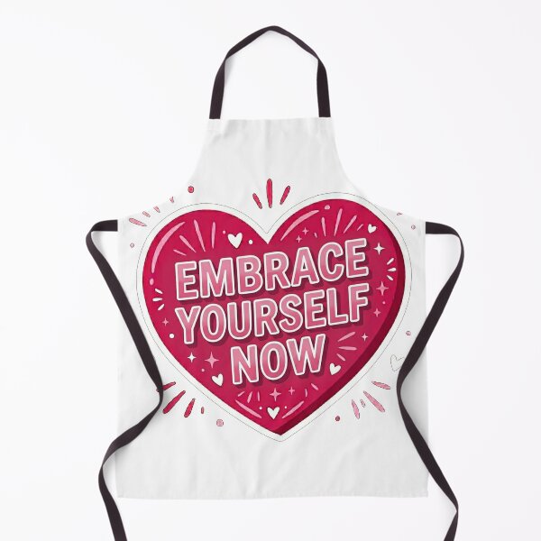 Item preview, Embrace Yourself Now Pink Heart Motivational designed and sold by Owcomm.