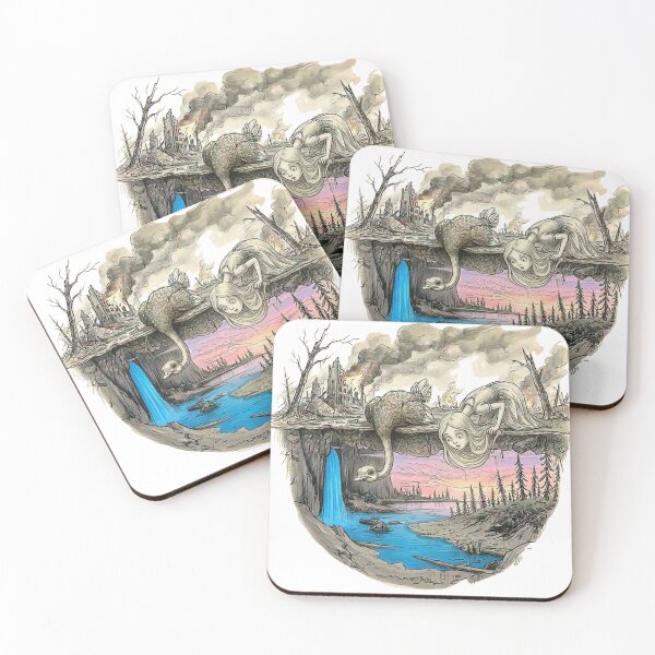 Item preview, Mental Escape – Surreal and Introspective Urban Art by Bleuté designed and sold by Bleuté.