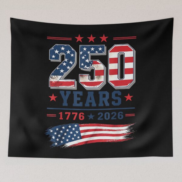 Item preview, 4th of July America US Flag Patriotic 250th Anniversary USA designed and sold by SylviaYLaughlin.