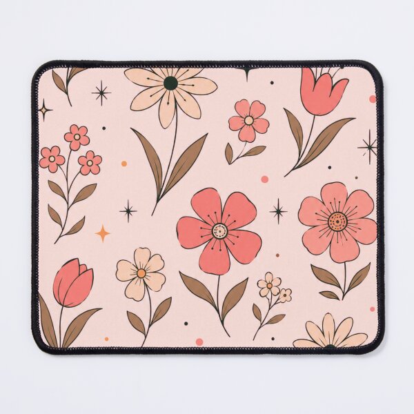 Item preview, Cute Retro Floral Pattern Design | Boho Wildflower Botanical Aesthetic Art designed and sold by TheStephanieRome.