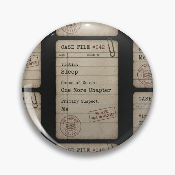 Item preview, Sleep Case File: One More Chapter designed and sold by Aelrow.