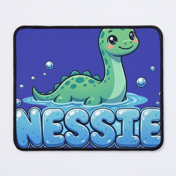 Item preview, Loch Ness Monster Nessie Kawaii designed and sold by redsharkuk.