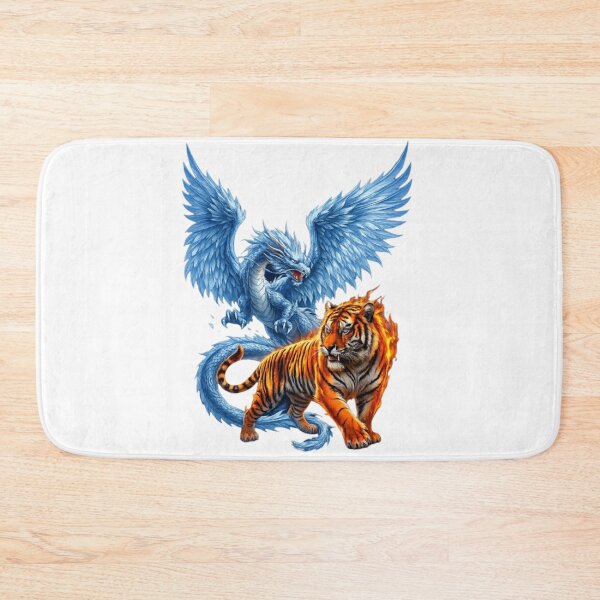 Item preview, Yin Yang Ice Dragon and Fire Tiger T-Shirt. designed and sold by IMOBILYARI.