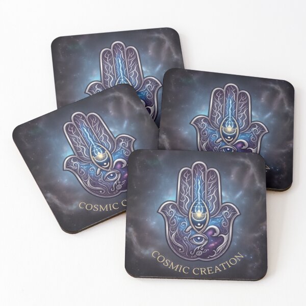 Item preview, Emmanuel Bones Cosmic Creation Hamsa Graphic designed and sold by EmmanuelBones.