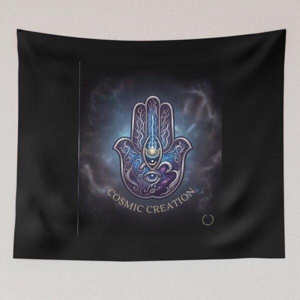 Item preview, Emmanuel Bones Cosmic Creation Hamsa Graphic designed and sold by EmmanuelBones.