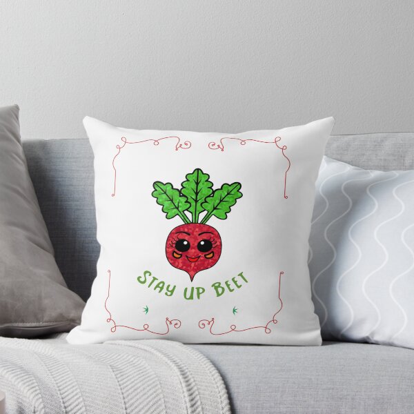 Item preview, Stay Up Beat Funny Beet Pun designed and sold by Sartoris Art.