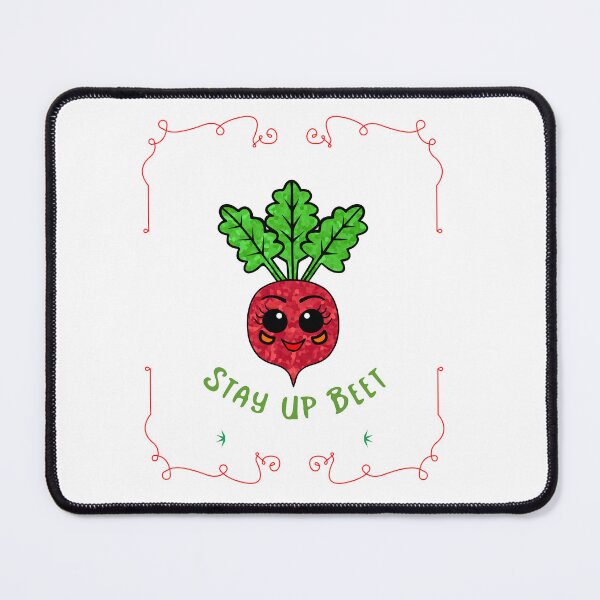 Item preview, Stay Up Beat Funny Beet Pun designed and sold by Sartoris Art.