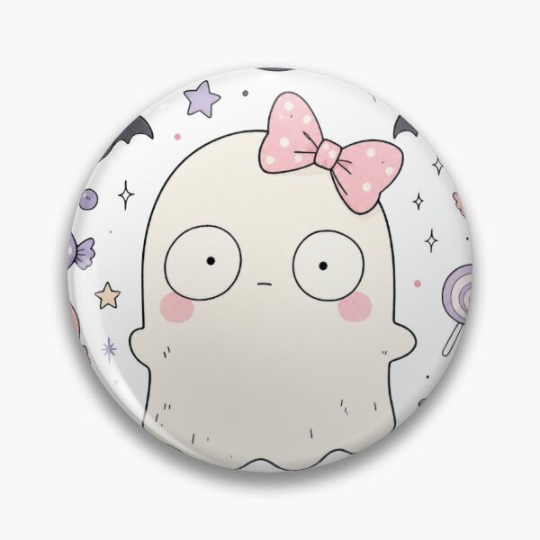 Item preview, trick or treat ghosty designed and sold by Fernhaven.