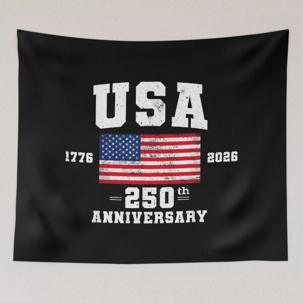 Item preview, 4th of July America US Flag Patriotic 250th Anniversary USA designed and sold by SylviaYLaughlin.