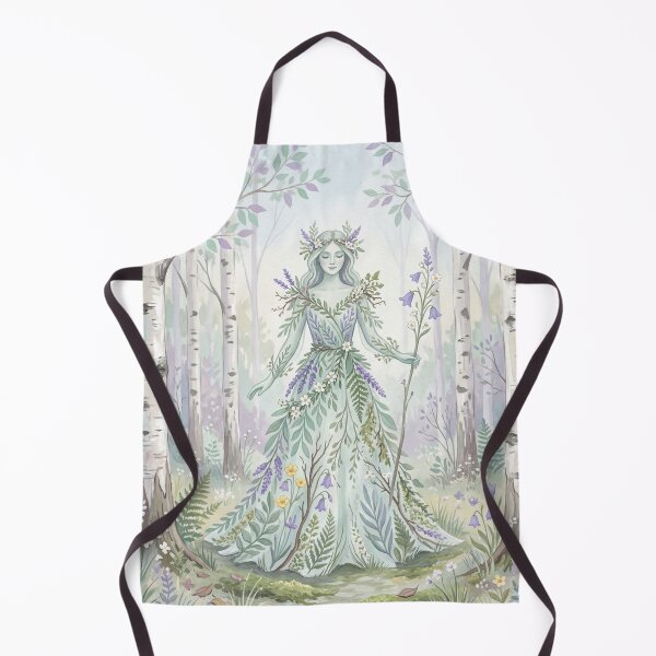 Item preview,  Woodland Spirit Among Birch Trees designed and sold by ASTRAL ART LAB.