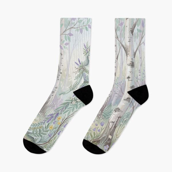 Item preview, Woodland Spirit Among Birch Trees designed and sold by ASTRAL ART LAB.