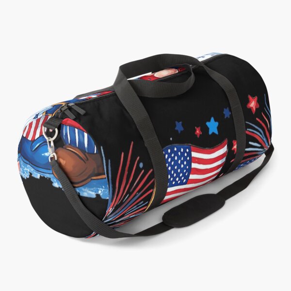 Item preview, 4th of July Gnomes America USA Flag Patriotic with Fireworks designed and sold by SylviaYLaughlin.