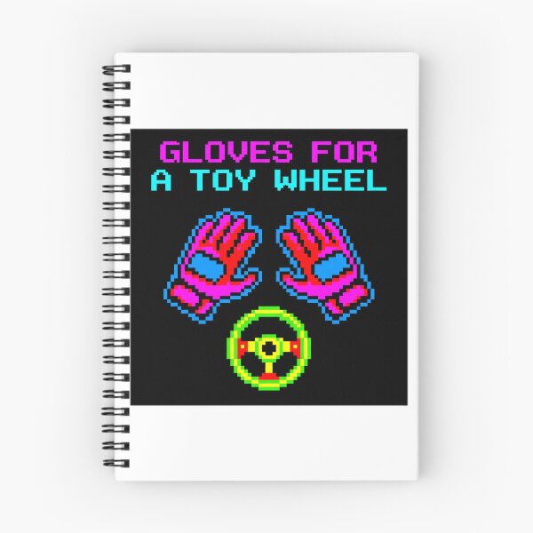 Item preview, Toy Wheel Gloves - Sim Racing Humor designed and sold by GarageGraphics.